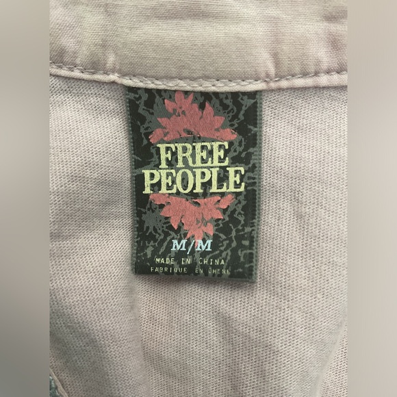 Free People Multicolor Sleeveless Blouse with Silver Accents - Picture 3 of 7